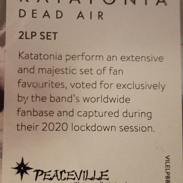 KATATONIA – DEAD AIR LP2