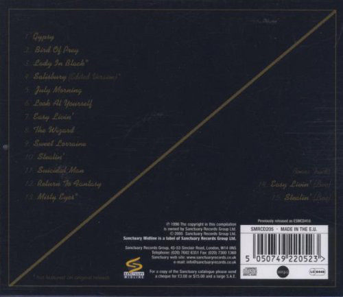 URIAH HEEP – BEST OF PART 1 CD