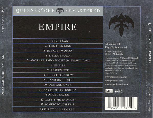 QUEENSRYCHE – EMPIRE