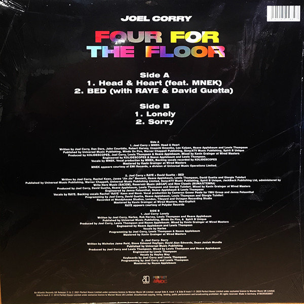 CORRY JOEL – FOUR FOR THE FLOOR 12”