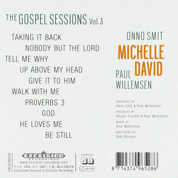 DAVID MICHELLE – GOSPEL SESSIONS VOL.3 CD