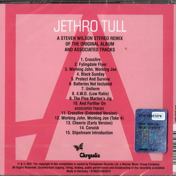 JETHRO TULL – A steven wilson remix CD