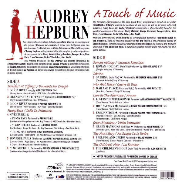 V./A. – AUDREY HEPBURN A TOUCH OF MUSIC LP