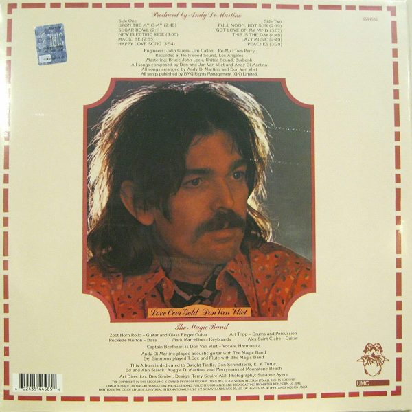 CAPTIAN BEEFHEART – UNCONDITIONALLY GUARANTEED RSD 2021 LP