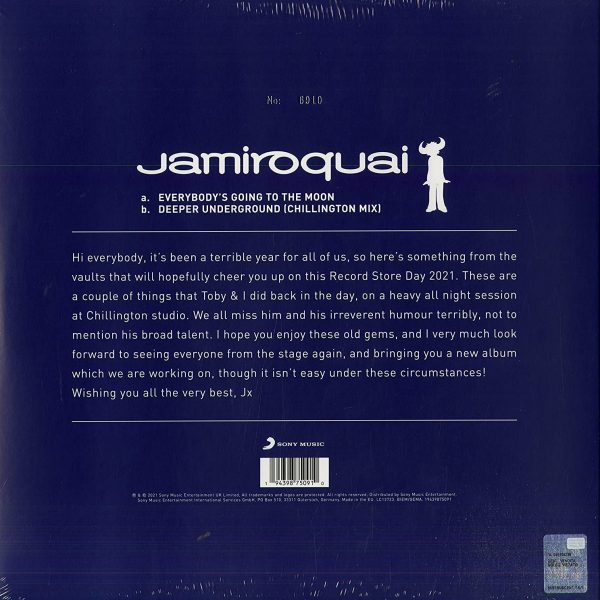 JAMIROQUAI – EVERY BODY’S RSD2021  LP