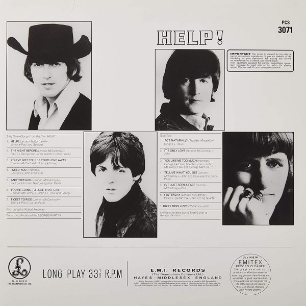 BEATLES – HELP ! (remastered)…LP