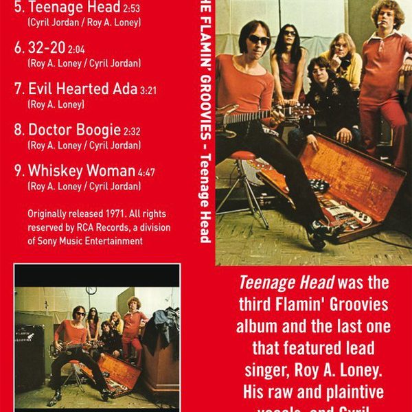 FLAMIN GROOVIES – TEENAGE HEAD limited edition CD