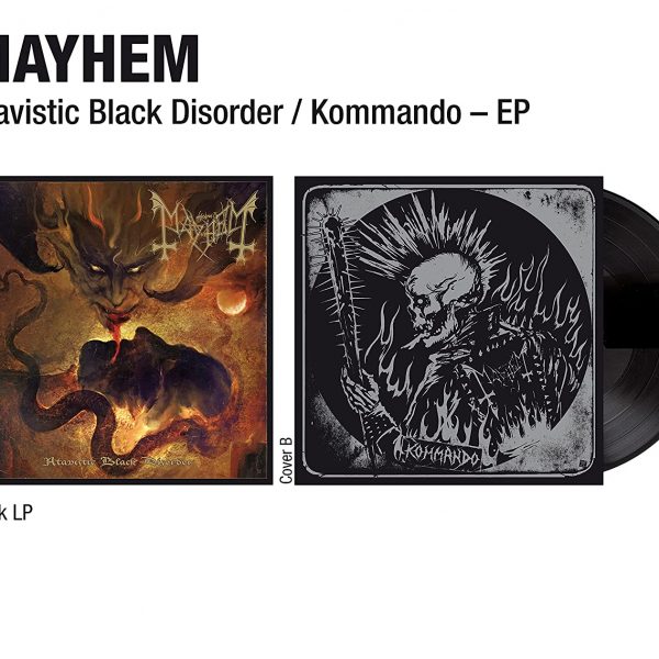MAYHEM – ATAVISTIC BLACK DISORDER KOMMANDO 12″ EP