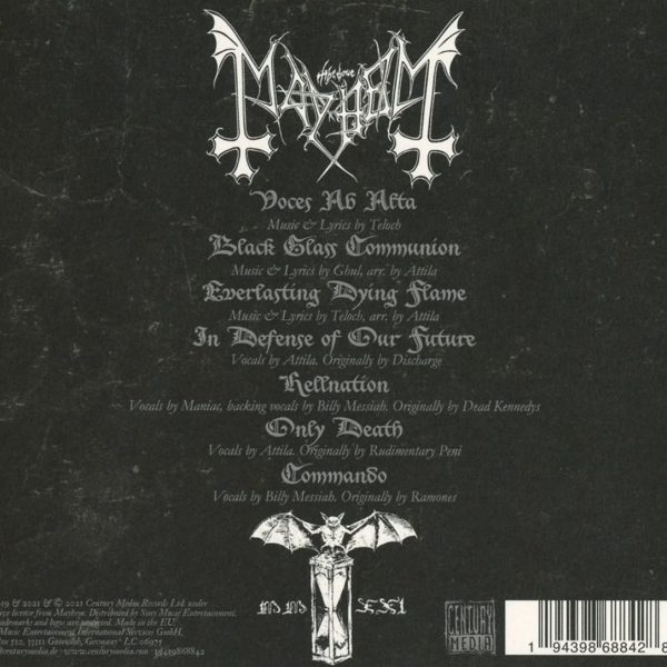 MAYHEM – ATAVISTIC BLACK DISORDER EP CD