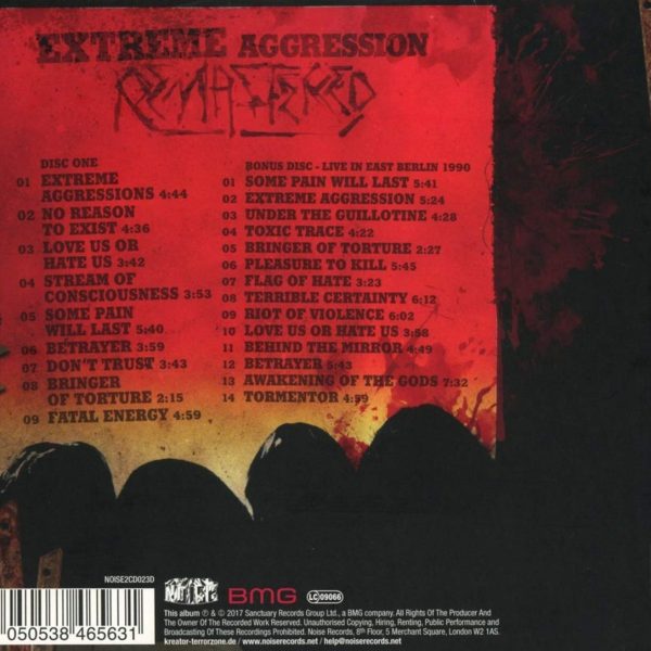 KREATOR – EXTREME AGGRESSION digipack CD2