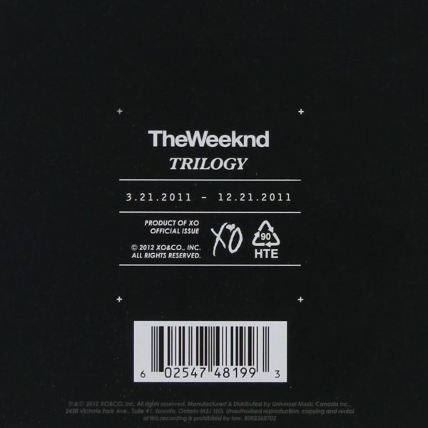 WEEKND – THURSDAY CD