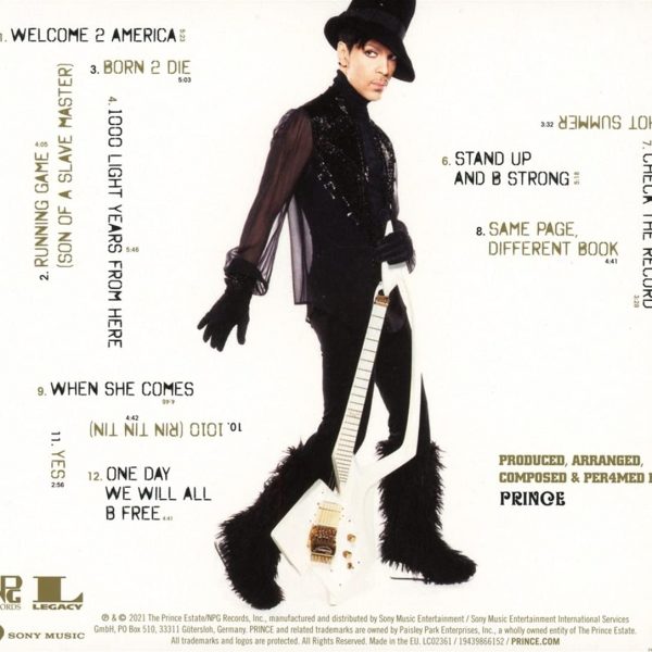 PRINCE – WELCOME 2 AMERICA CD