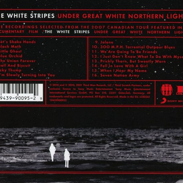 WHITE STRIPES – UNDER GREAT WHITE NORTHERN LIGHTS CD