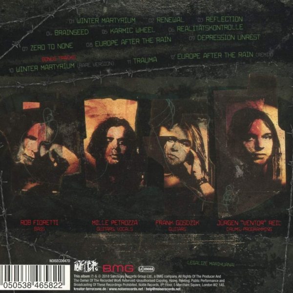 KREATOR – RENEWAL remastered digipack CD