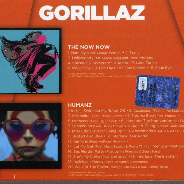 GORILLAZ – NOT NOW + HUMANZ CD2