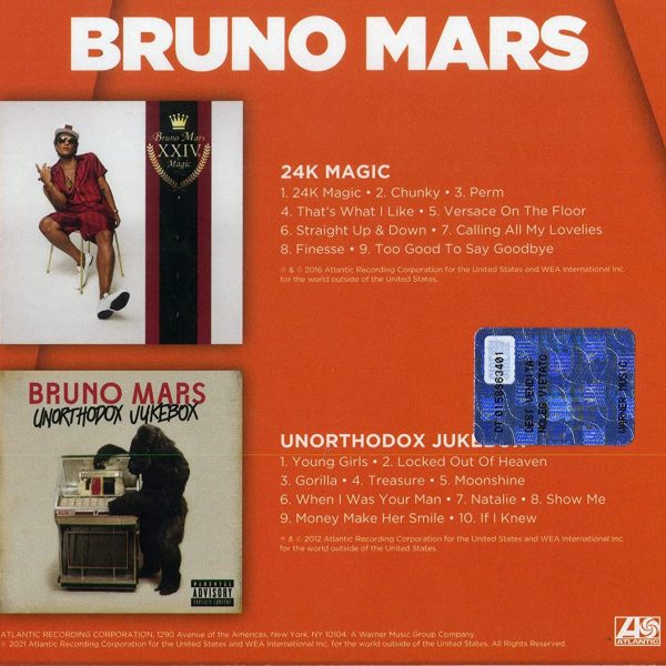 MARS BRUNO – 24K MAGIC/UNORTHODOX JUKEBOX CD2