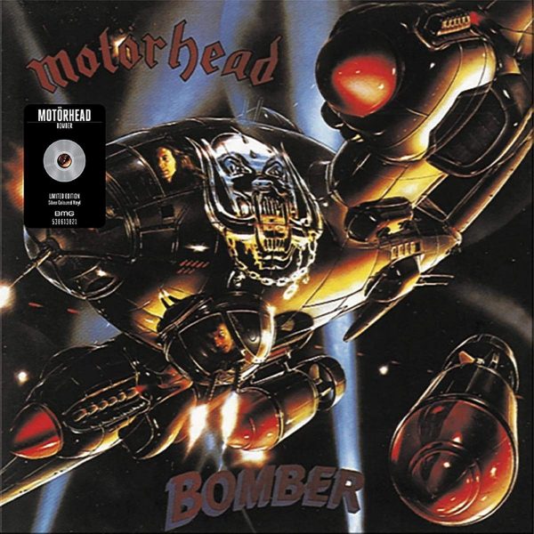 MOTORHEAD – BOMBER silver vinyl LP