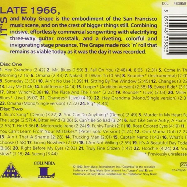 MOBY GRAPE – VINTAGE