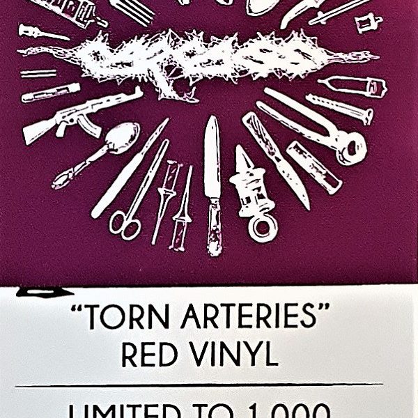 CARCASS – TORN ARTERIES red vinyl  LP2