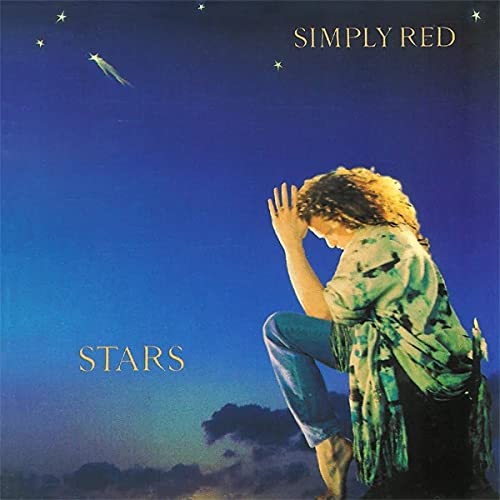 SIMPLY RED – STARS blue vinyl LP