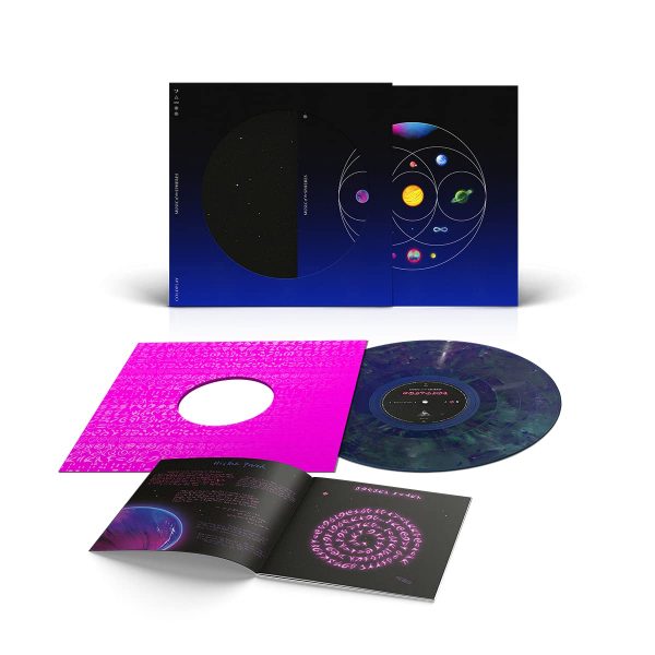 COLDPLAY – MUSIC OF THE SPHERES 140g 12″ splatter vinyl album