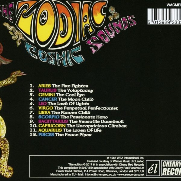 ZODIAC – COSMIC SOUNDS CD