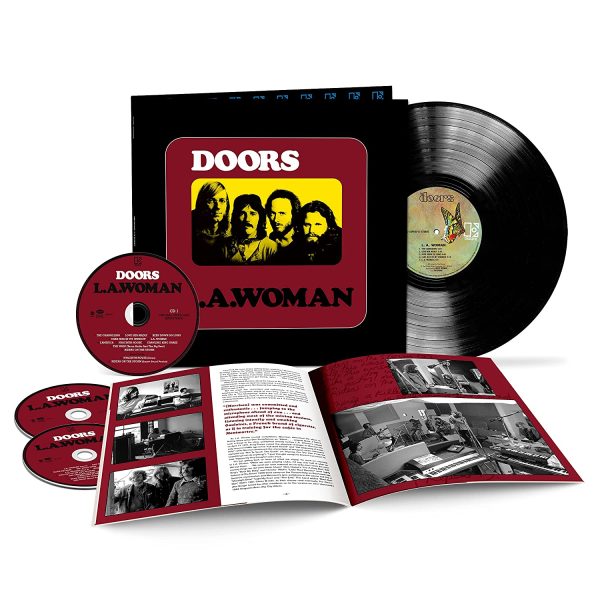 DOORS – L.A. WOMAN LP+3CD	 BOX