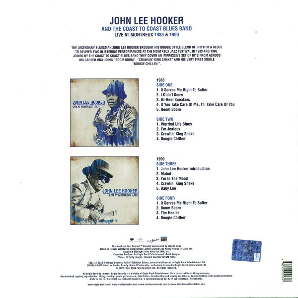 HOOKER JOHN LEE – LIVE AT MONTREUX LP2