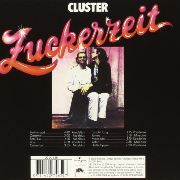 CLUSTER – ZUCKERZEIT CD