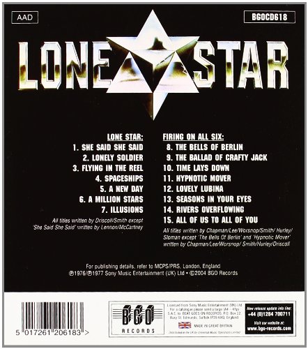 LONE STAR – LONE STAR/FIRING ON ALL SIX