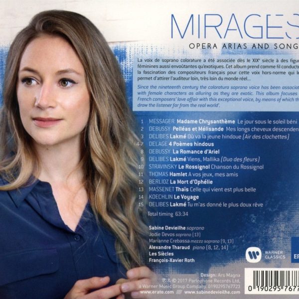 DEVIEILHE SABINE – MIRAGES CD