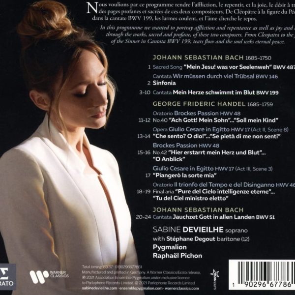 DEVIEILHE SABINE – BACH & HANDEL CD