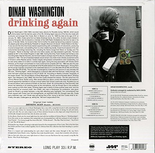 WASHINGTON DINAH – DRINKING AGAIN LP