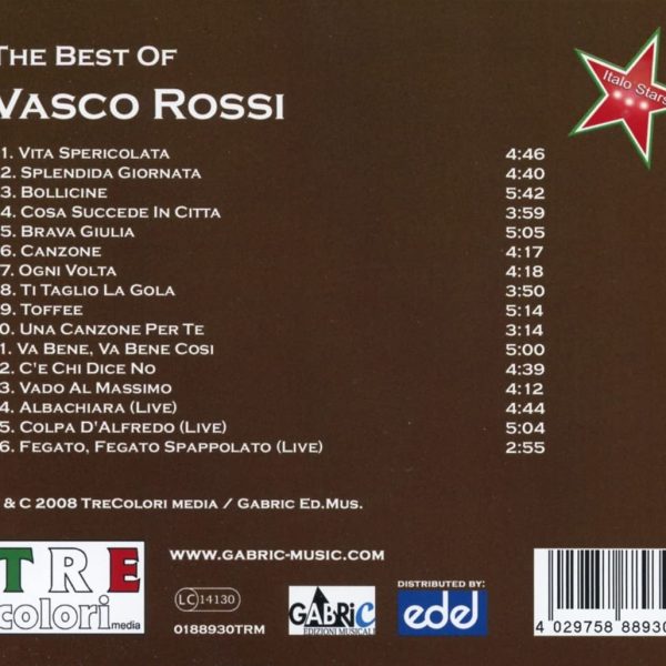 ROSSI VASCO – BEST OF CD