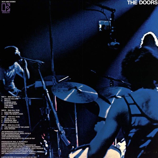 DOORS – ABSOLUTELY LIVE ltd midnight blue vinyl…LP