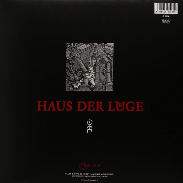 EINSTURZENDE NEUBAUTEN – HAUS DER LUEGE…LP