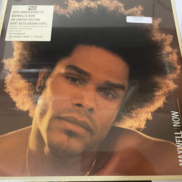 MAXWELL – NOW root beer brown vinyl LP