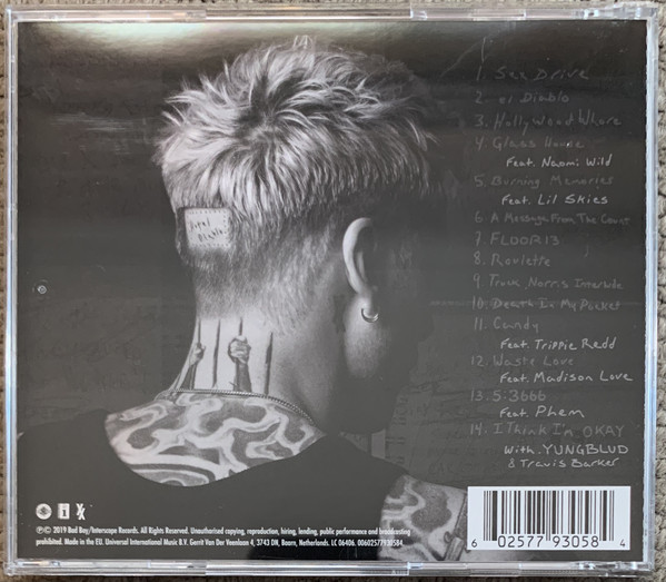 MACHINE GUN KELLY – HOTEL DIABLO CD