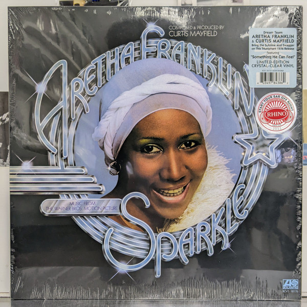FRANKLIN ARETHA – SPARKLE crystal clear vinyl LP