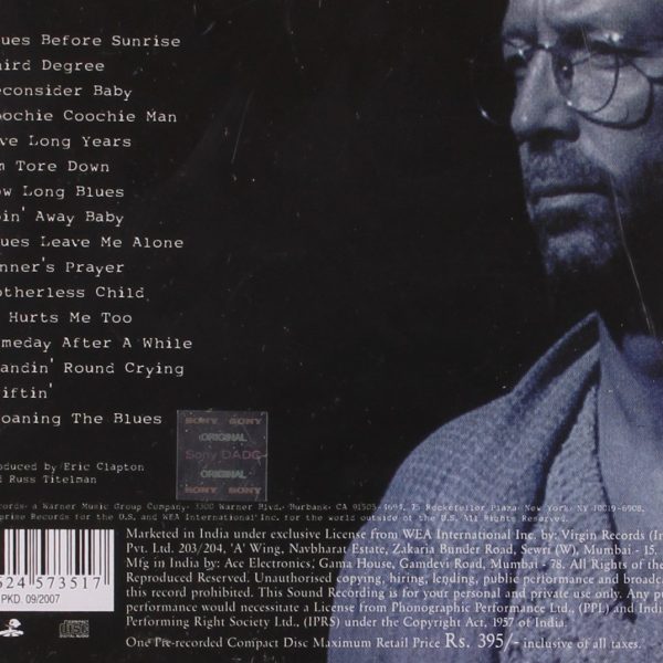 CLAPTON ERIC – FROM THE CRADLE…LP2