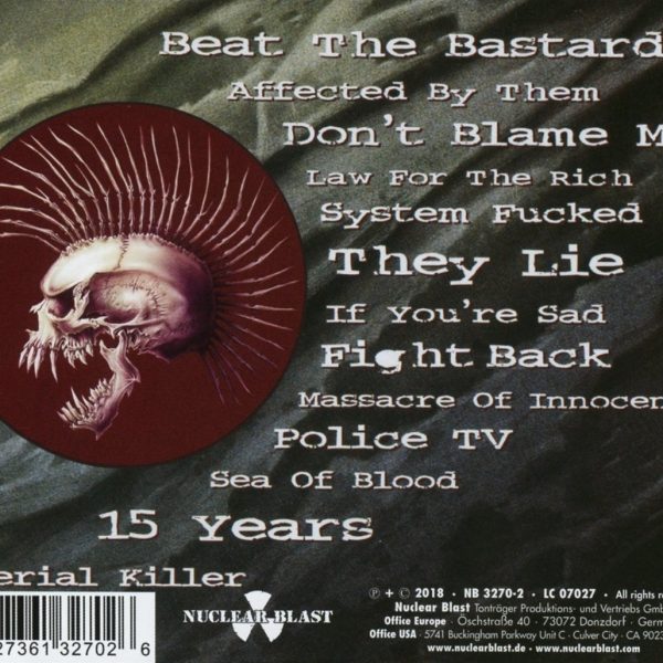 EXPLOITED – BEAT THE BASTARDS CD