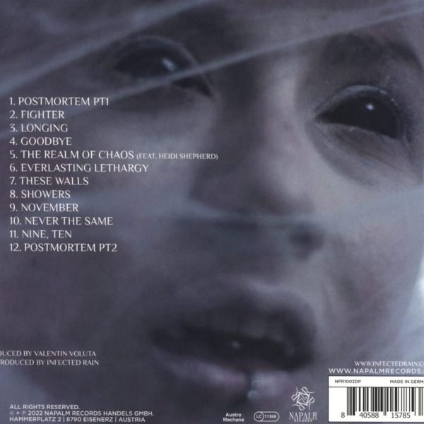 INFECTED RAIN – ECDYSIS CD