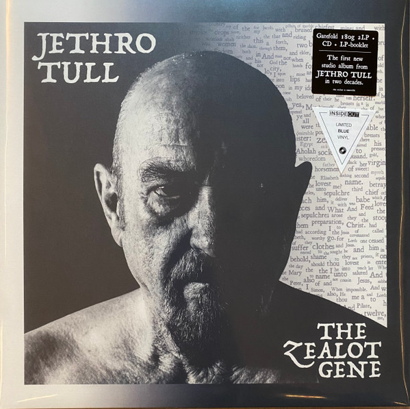 JETHRO TULL – THE ZEALOT GENE limited blue vinyl LP2CD