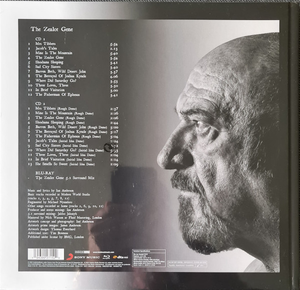 JETHRO TULL – THE ZEALOT GENE LTD ARTBOOK CD2BRD