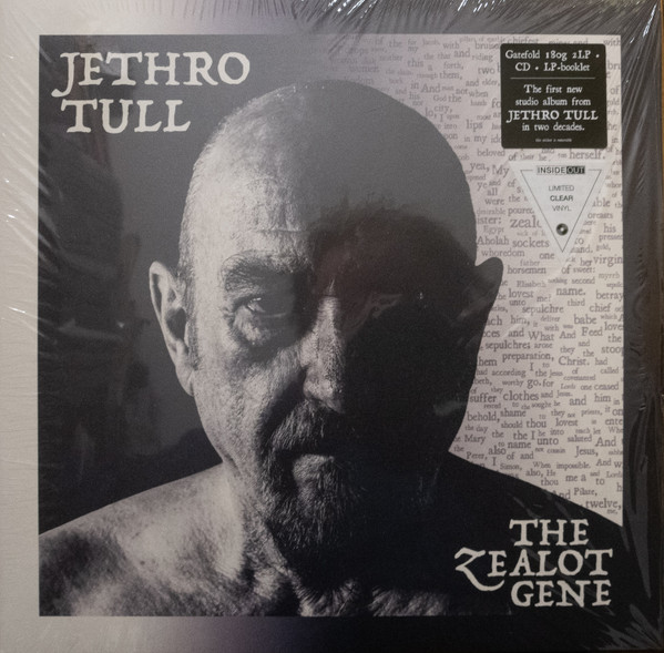 JETHRO TULL – THE ZEALOT GENE limited clear vinyl  LP2CD