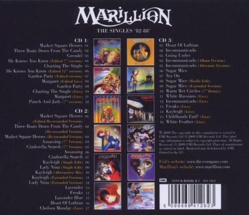 MARILLION – SINGLES 1982-88 CD3