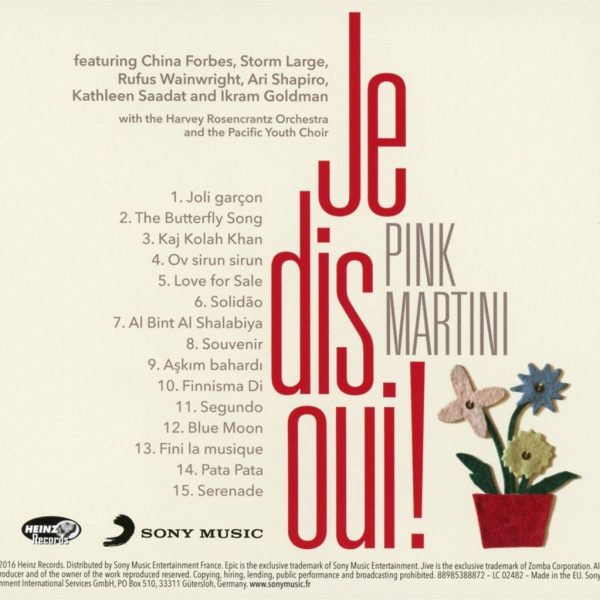 PINK MARTINI – JE DIS OUI!