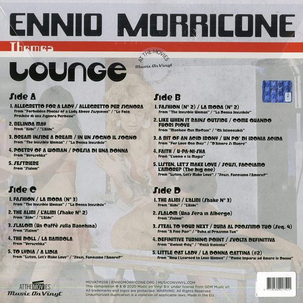 MORRICONE ENNIO – THEMES III: LOUNGE LP2