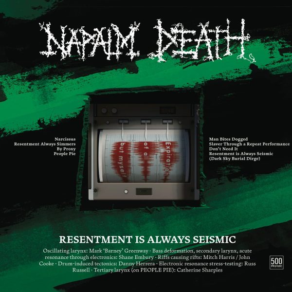 NAPALM DEATH – ALWAYS SEISMIC CD