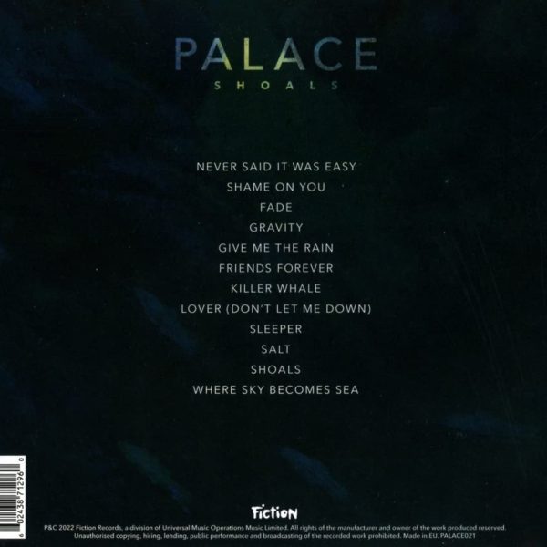 PALACE – SHOALS  CD